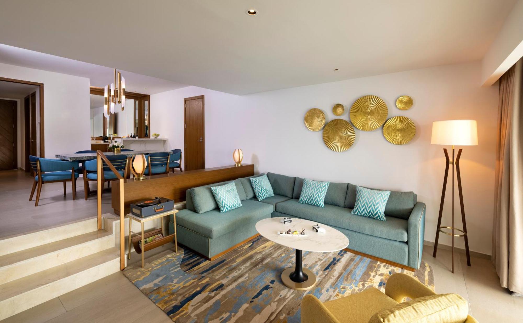 Hard Rock Hotel & Casino Punta Cana (Adults Only) Extérieur photo A living room at the hotel